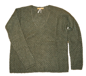BOSS ORANGE Relaxed-Fit Pullover WARLY aus strukturiertem Material-Mix mit Viskose Wolle und Alpaka Farbe oliv 255 S