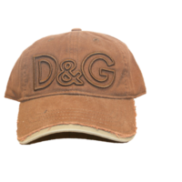 D&G CAPPELLO CON VISIERA FARBE BRAUN