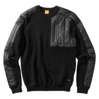 BOSS ORANGE PULLOVER KURLY FARBE SCHWARZ 001 S