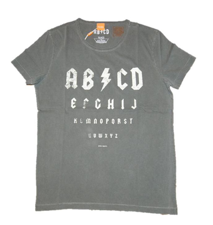 BOSS ORANGE TEE SHIRT TRAPRROCK  SCHWARZ 001 BOSS ORANGE TEE SHIRT TRAPRROCK  SCHWARZ 001 S