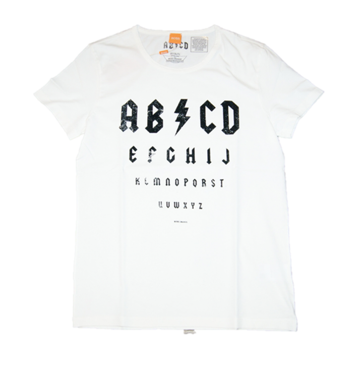BOSS ORANGE TEE SHIRT TRAPRROCK FARBE CREME 110 BOSS ORANGE TEE SHIRT TRAPRROCK FARBE CREME 110 S