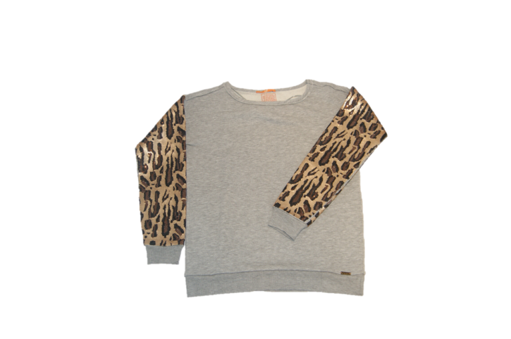 BOSS ORANGE SWEAT TERLEO FARBE 030 GRAU BOSS ORANGE SWEAT TERLEO FARBE 030 GRAU GR: XS