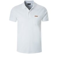 BALDESSARINI POLO SHIRT FARBE WEISS 100 GR: 46