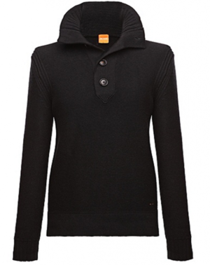 BOSS ORANGE PULLI AMAREN FARBE SCHWARZ 001 S