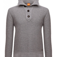 BOSS ORANGE PULLI AMAREN FARBE HELLGRAU S