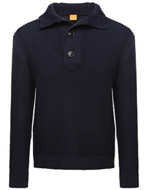 BOSS ORANGE PULLI AMAREN FARBE DUNKELBLAU 404 S