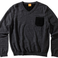 BOSS ORANGE PULLOVER ANIVA FARBE SCHWARZ 001 S