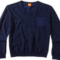 BOSS ORANGE PULLOVER ANIVA FARBE DUNKELBLAU 404 S