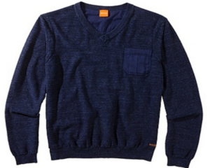 BOSS ORANGE PULLOVER ANIVA FARBE DUNKELBLAU 404 S