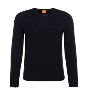 BOSS ORANGE PULLI ARKUS FARBE DUNKELBLAU 404 S
