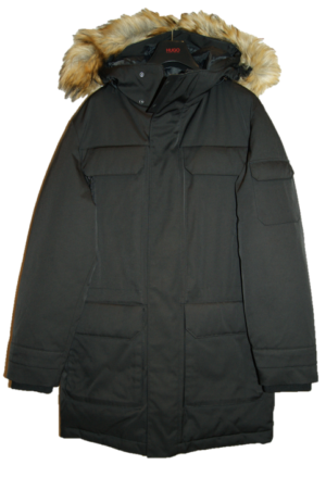 HUGO DAUNENPARKA BELGO 1 FARBE SCHWARZ 001 S