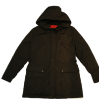 HUGO PARKA BIAGO1 FARBE SCHWARZ 001 L