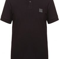 BOSS ORANGE POLO PASCHA FARBE SCHWARZ 001 S