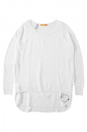 BOSS ORANGE PULLOVER WARADAS FARBE WEISS 100 S