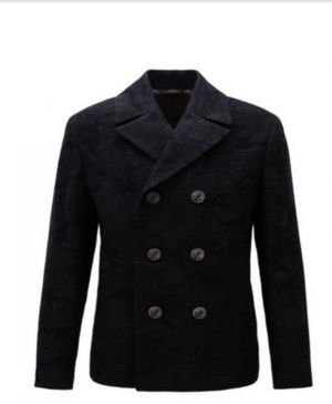 BOSS ORANGE Regular-Fit Cabanjacke BRANCO aus italienischem Garn Farbe schwarz 001 48