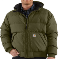 CARHARTT MEN DOWN KALKASKA ACTIVE JACKET FARBE KHAKI S