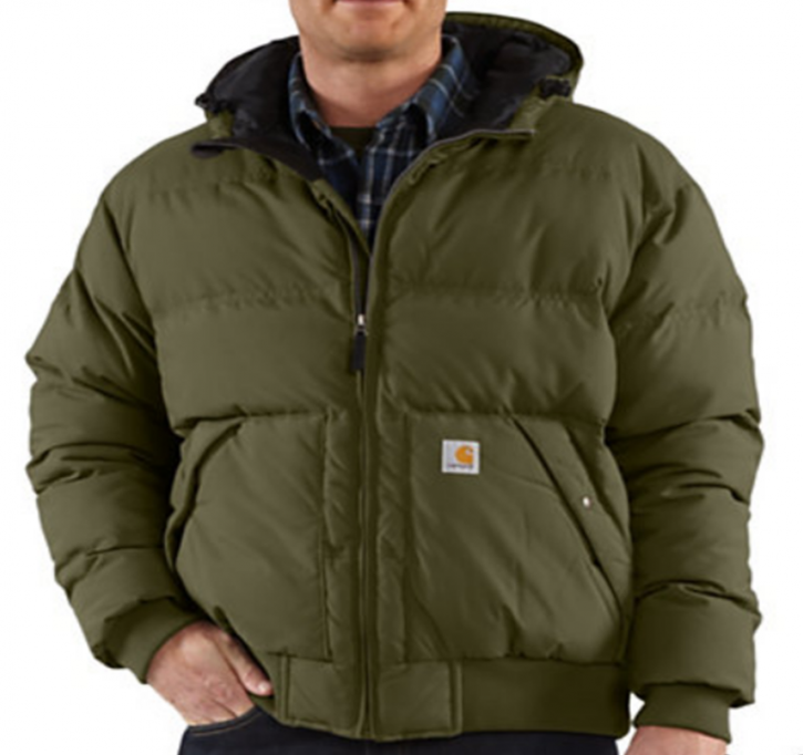 CARHARTT MEN DOWN KALKASKA ACTIVE JACKET FARBE KHAKI CARHARTT MEN DOWN KALKASKA ACTIVE JACKET FARBE KHAKI S