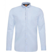 BOSS ORANGE SHIRT CATTITUDE FARBE HELLBLAU 460 M