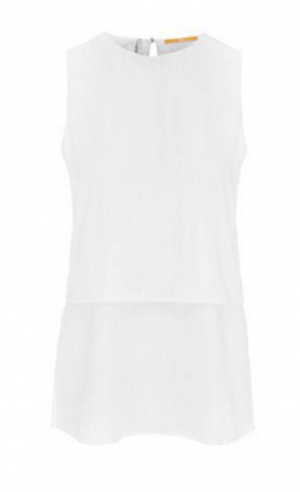 BOSS ORANGE SEIDEN TOP CIVILLE FARBE WEISS 100 36
