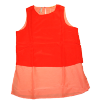 BOSS ORANGE SEIDEN TOP CIVILLE FARBE KORALLE 622 36