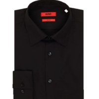 HUGO MEN HEMD C- PHILLO FARBE BLACK 001 39