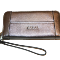GUESS GELDBÖRSE DELANEY LARGE ZIPP FARBE PEWTER SILBER GUESS GELDBÖRSE DELANEY LARGE ZIPP FARBE PEWTER SILBER