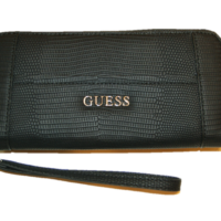 GUESS GELDBÖRSE DELANEY LARGE ZIPP FARBE SCHWARZ MIT STRUKTUR GUESS GELDBÖRSE DELANEY LARGE ZIPP FARBE SCHWARZ MIT STRUKTUR