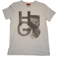 HUGO MEN T-SHIRT DELIAS FARBE GRAU 061 S