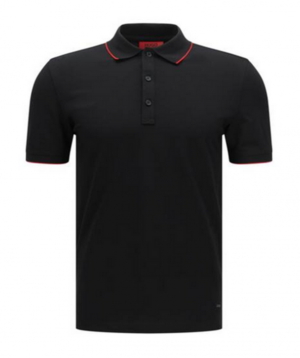 HUGO POLO SHIRT DELORIAN FARBE SCHWARZ 001 S