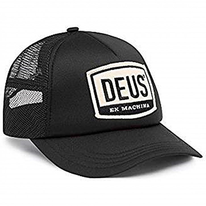 DEUS Cap Moretown Trucker Beluga one size schwarz DEUS Cap Moretown Trucker Beluga one size schwarz