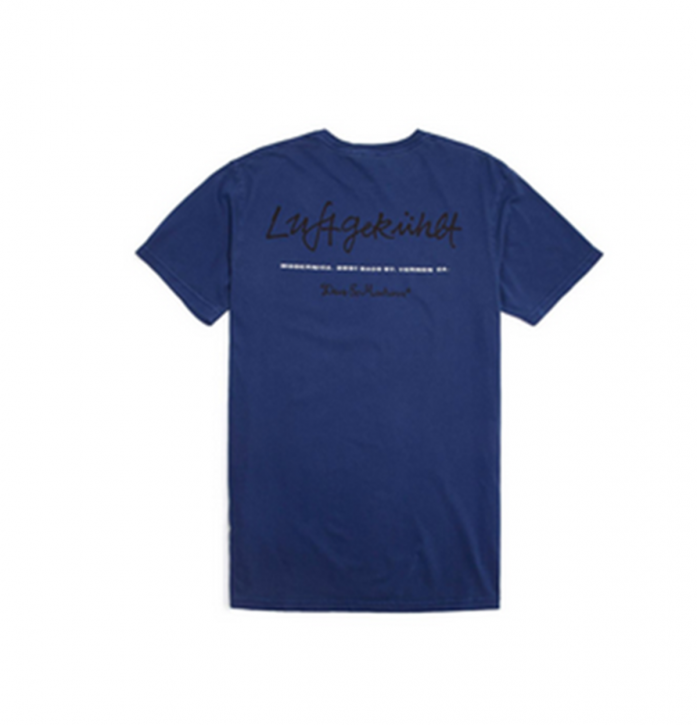 DEUS EX MACHINA T-Shirt  LUFTGEKÜHLT 1 Porsche Farbe military blue DEUS EX MACHINA T-Shirt  LUFTGEKÜHLT 1 Porsche Farbe military blue M