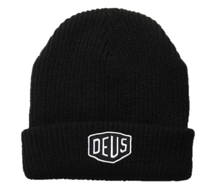 DEUS EX MACHINA MÜTZE SHILED BEANIE FARBE SCHWARZ DEUS EX MACHINA MÜTZE SHILED BEANIE FARBE SCHWARZ