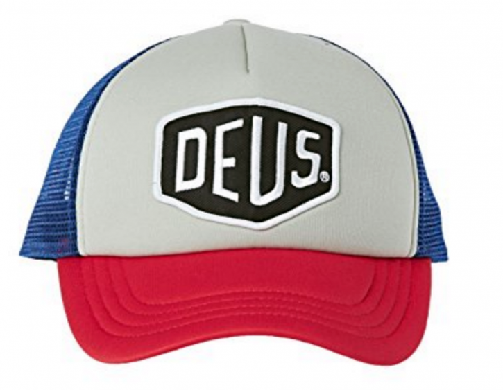 DEUS CAP QUEBEC TRUCKER Farbe blue-red DEUS CAP QUEBEC TRUCKER Farbe blue-red