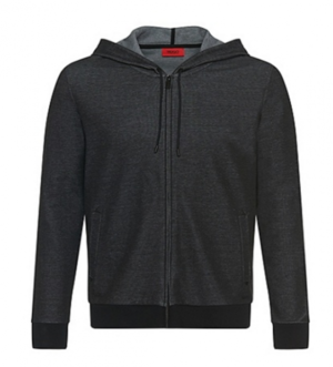 HUGO KAPUZEN SWEAT JACKE  DEVADA FARBE SCHWARZ 001 S