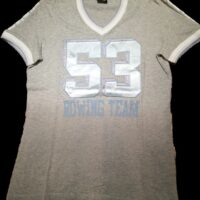 D&G TEE SHIRT 53 ROWING TEAM FARBE GRAU W0800 S