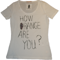 BOSS ORANGE T-SHIRT TEULE FARBE WEISS 100 GR: L