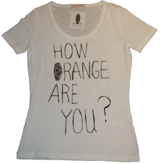 BOSS ORANGE T-SHIRT TEULE FARBE WEISS 100 BOSS ORANGE T-SHIRT TEULE FARBE WEISS 100 GR: L