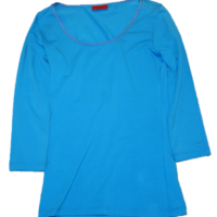 HUGO LONGSHIRT DONNIBA FARBE BLAU 448 S