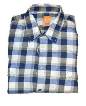 BOSS ORANGE HEMD EDASLIME FARBE BLAU 449 M