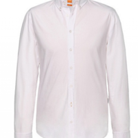 BOSS ORANGE SHIRT EDIPOE FARBE WEISS 100 M