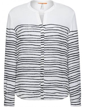 BOSS ORANGE BLUSE EFELIZE_6 FARBE DUNKELBLAU 403 34