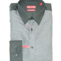 HUGO MEN HEMD ELISHA FARBE SCHWARZ 001 S