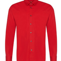 HUGO BOSS ELISHA SHIRT FARBE ROT 620 HUGO BOSS ELISHA SHIRT FARBE ROT 620 39