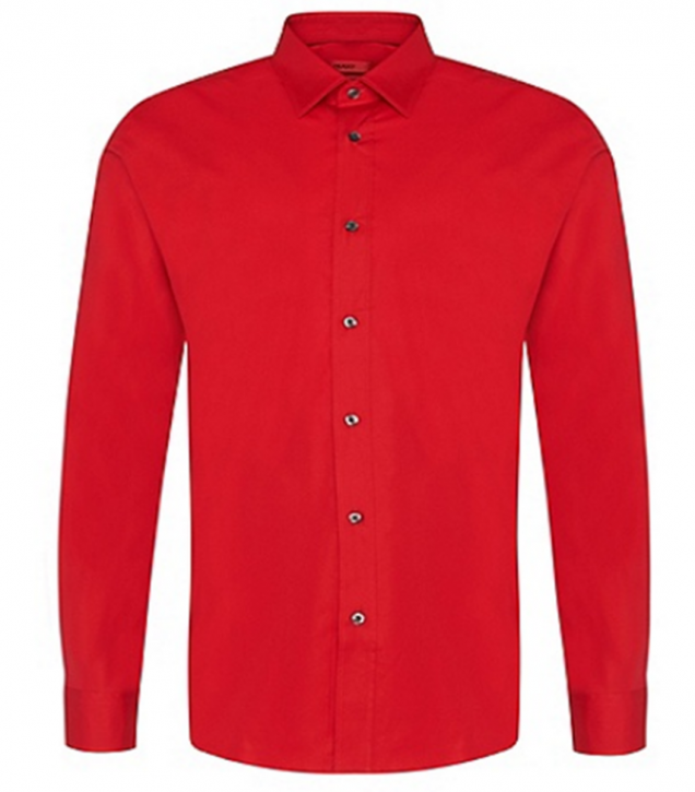 HUGO BOSS ELISHA SHIRT FARBE ROT 620 HUGO BOSS ELISHA SHIRT FARBE ROT 620 39