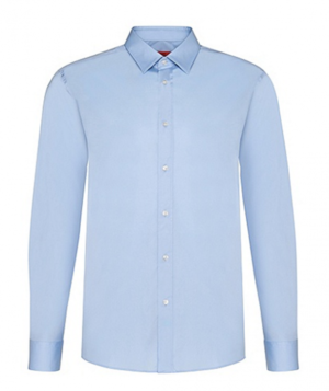 HUGO MEN HEMD ELISHA FARBE HELLBLAU 459 38