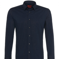 HUGO BOSS ELISHA SHIRT FARBE DUNKELBLAU 464 HUGO BOSS ELISHA SHIRT FARBE DUNKELBLAU 464 XL