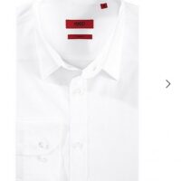 HUGO BOSS ELISHA SHIRT FARBE WEISS 199 HUGO BOSS ELISHA SHIRT FARBE WEISS 199 S