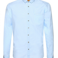 BOSS ORANGE SLIM FIT SHIRT EMISOE FARBE HELLBLAU 460 M
