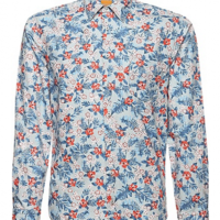 BOSS ORANGE SHIRT ENAMEE FARBE GEMUSTERT 338 M