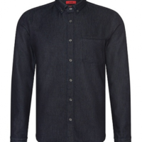HUGO MEN SHIRT ENICO FARBE DUNKELBLAU 410 S